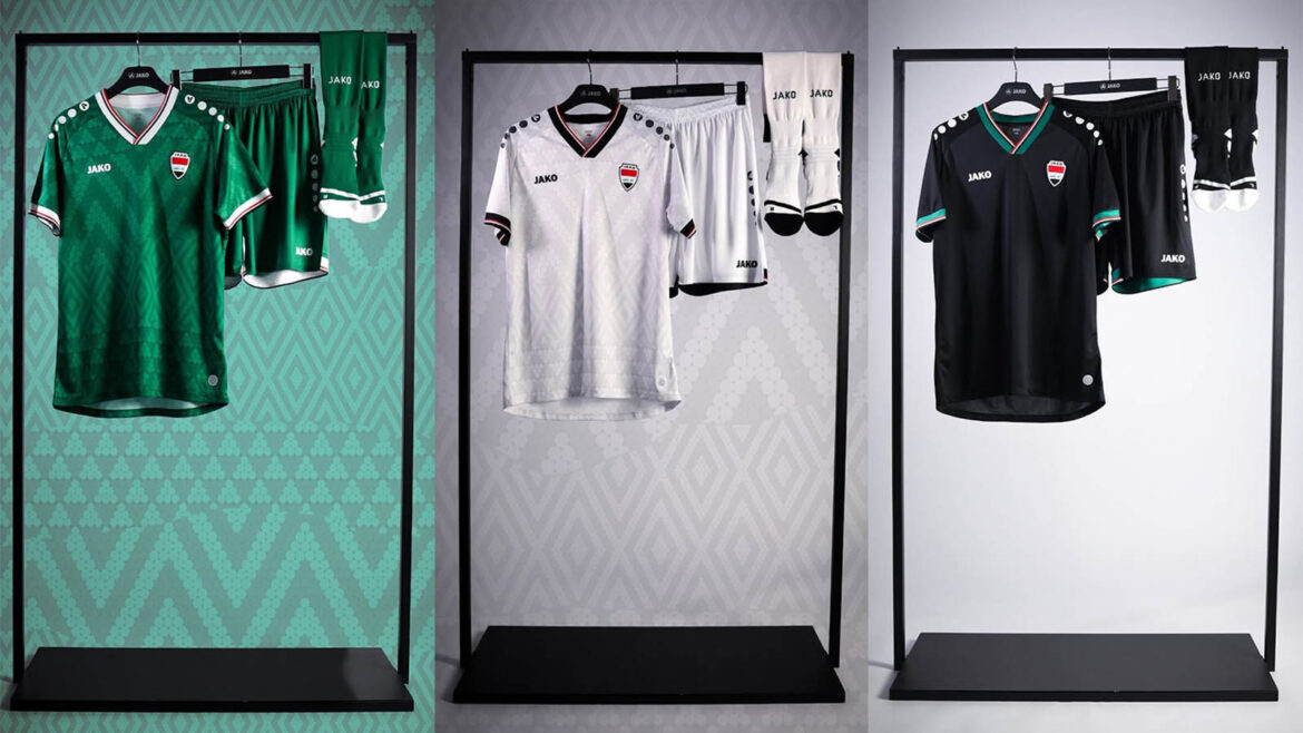 Camisas do Iraque Copa 2026 JAKO