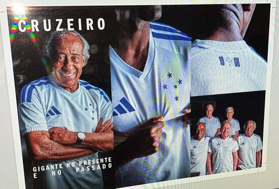 Camisa reserva do Cruzeiro 2026-2027 adidas