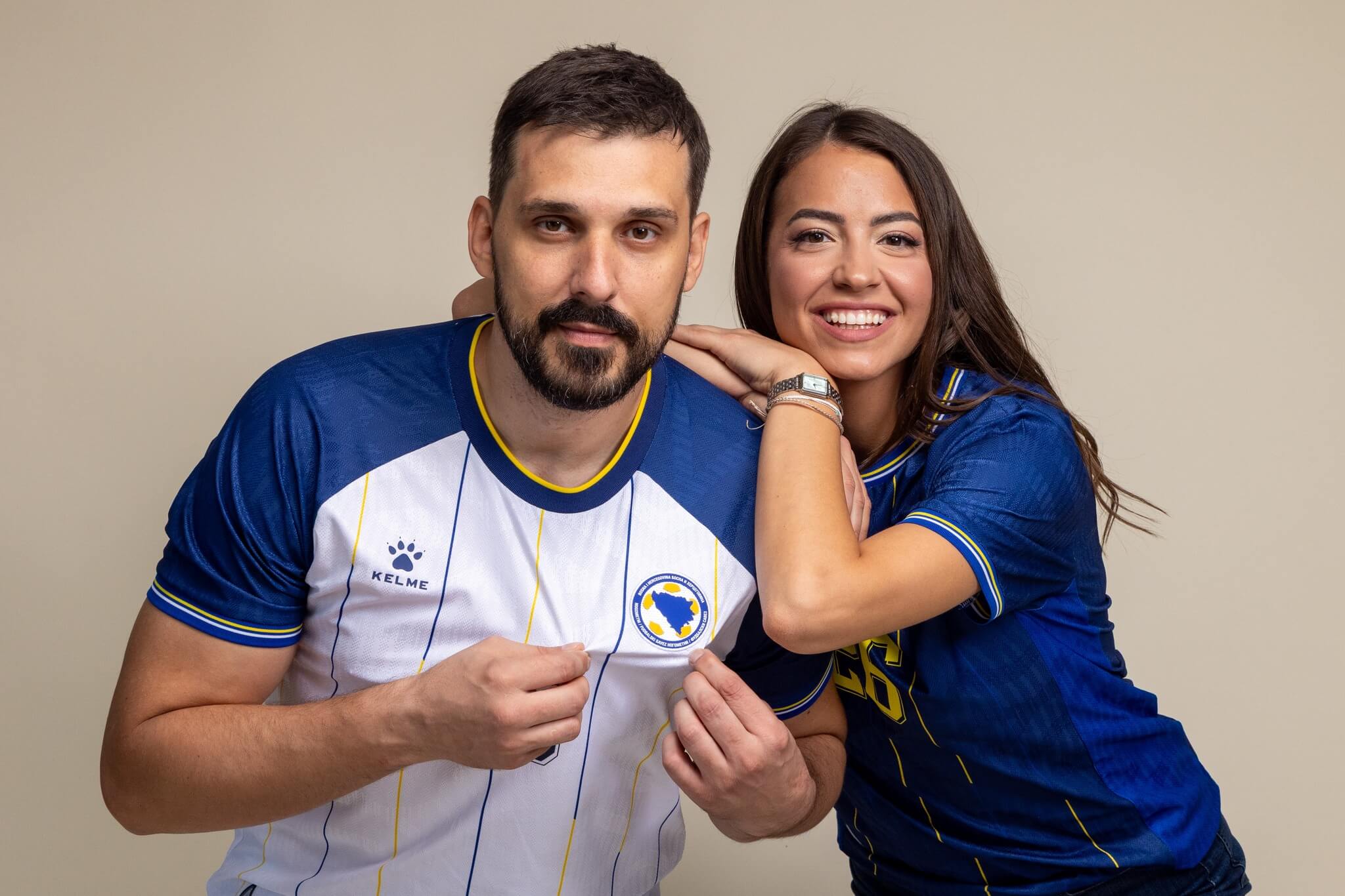 Camisas da Bósnia Herzegovina 2026-2026 Kelme