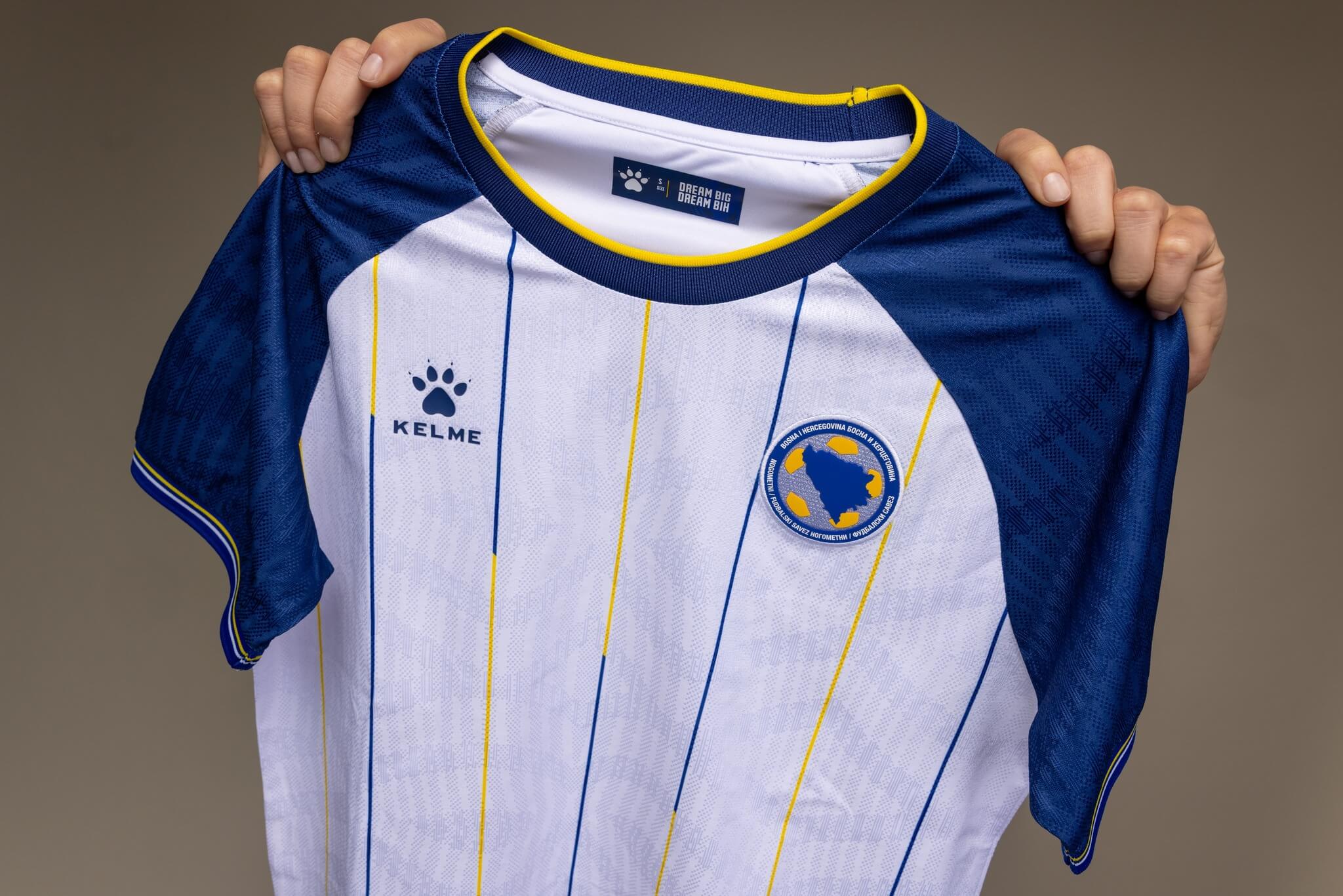 Camisas da Bósnia Herzegovina 2026-2026 Kelme