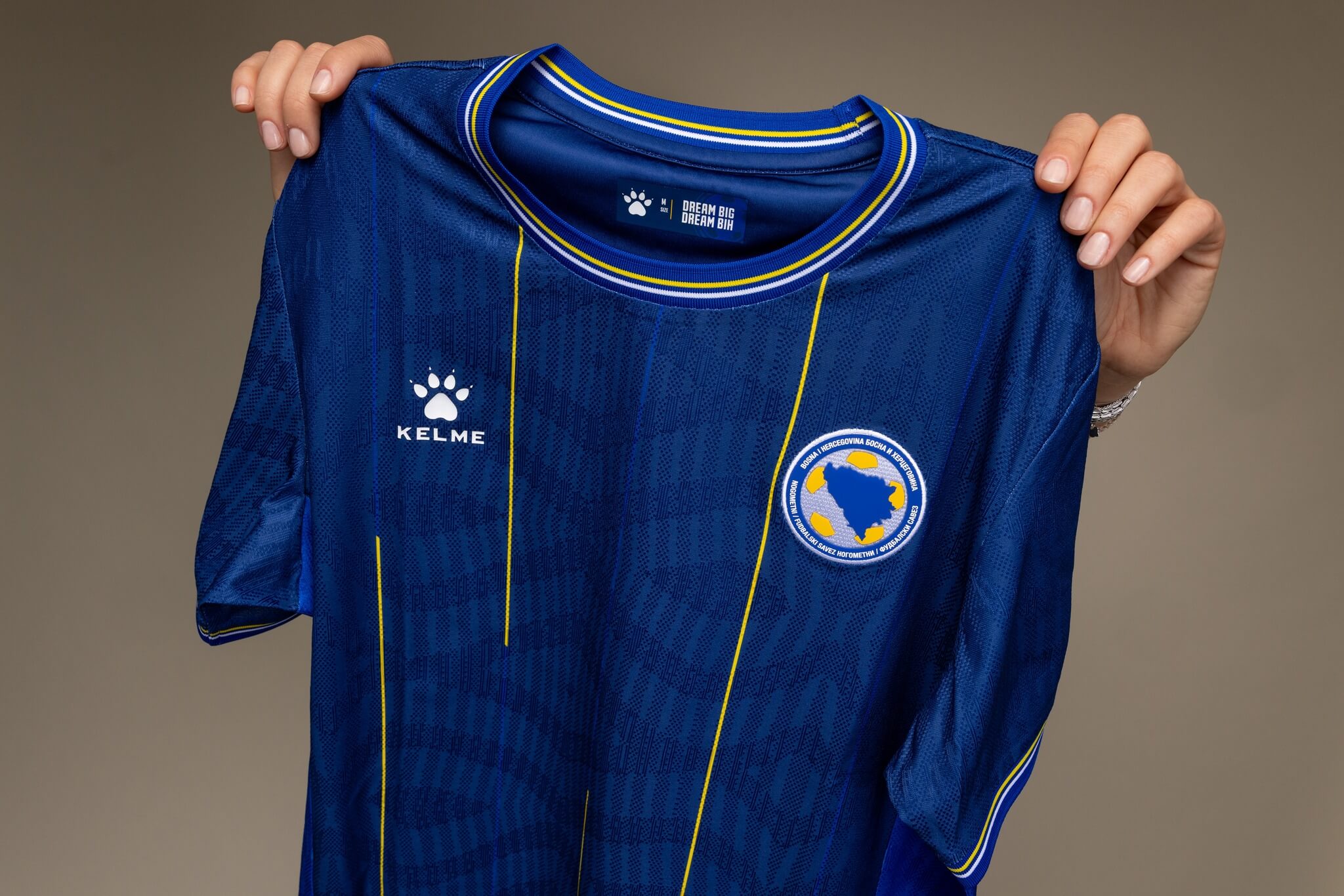 Camisas da Bósnia Herzegovina 2026-2026 Kelme