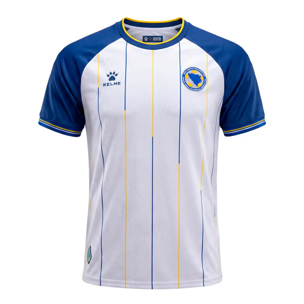 Camisas da Bósnia Herzegovina 2026-2026 Kelme Away kit