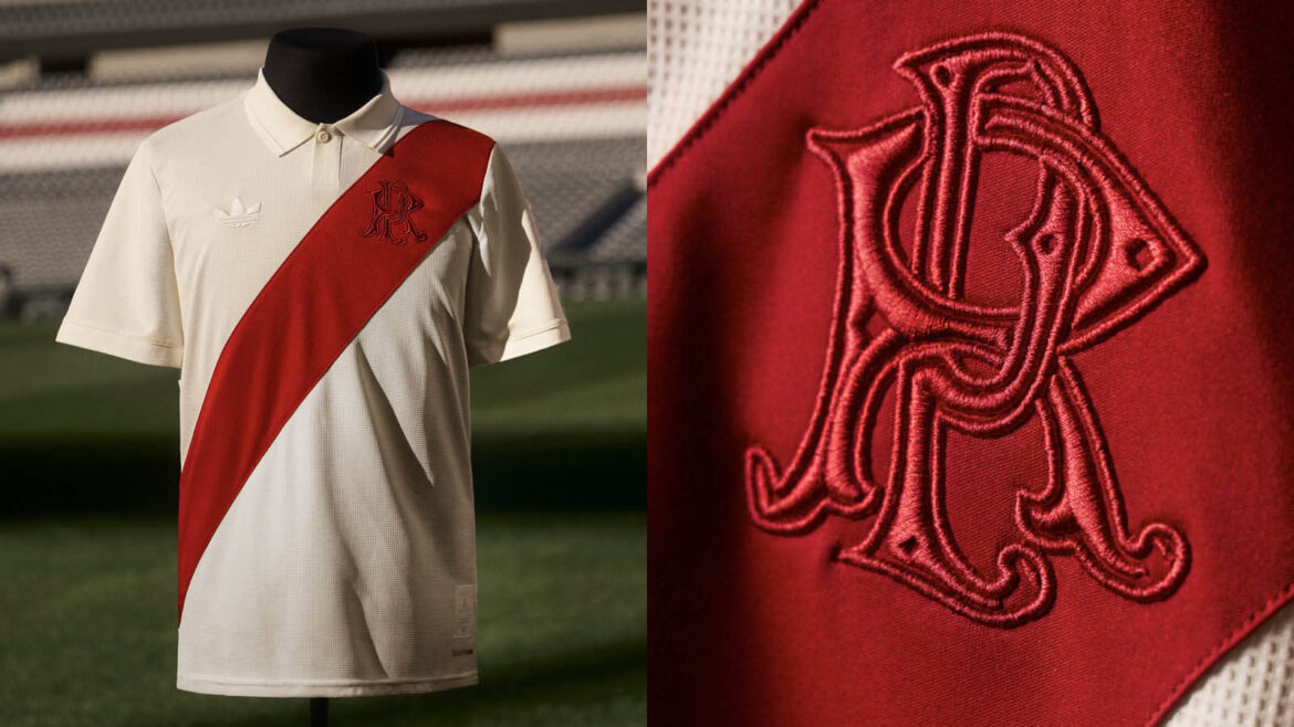 Camisa dos 125 anos do River Plate 2026 adidas