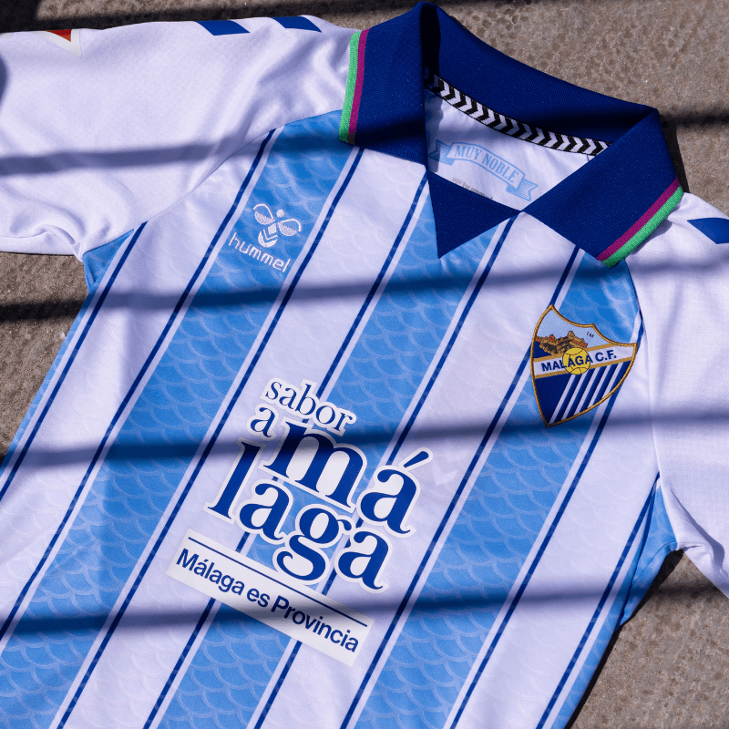 camisa titular malaga 2026-2027 hummel
