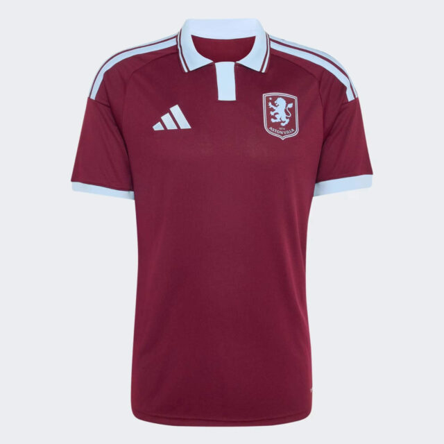 Camisa titular do Aston Villa 2026-2027 adidas