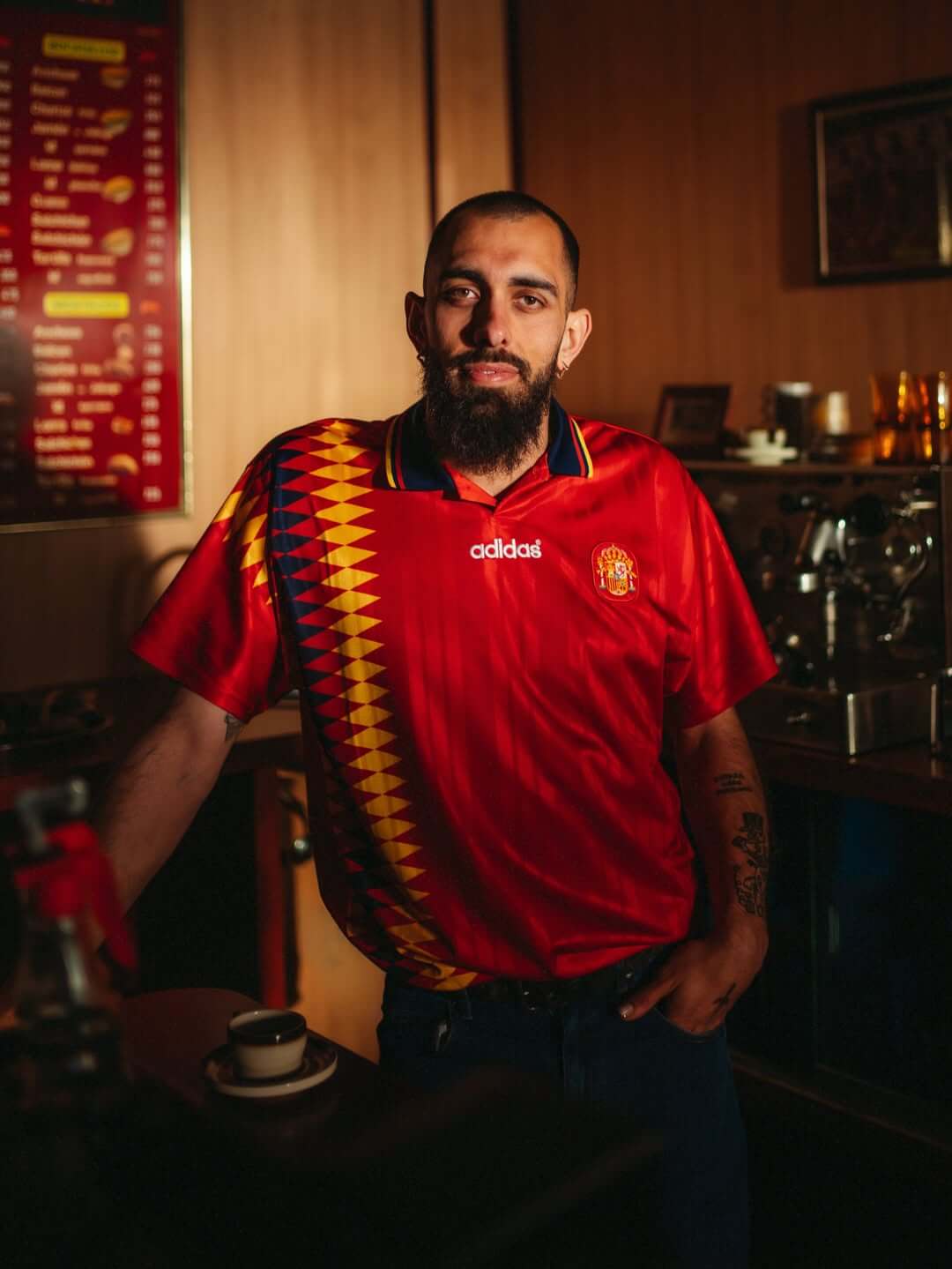 Adidas Coleção Copa do Mundo Retrô Espanha