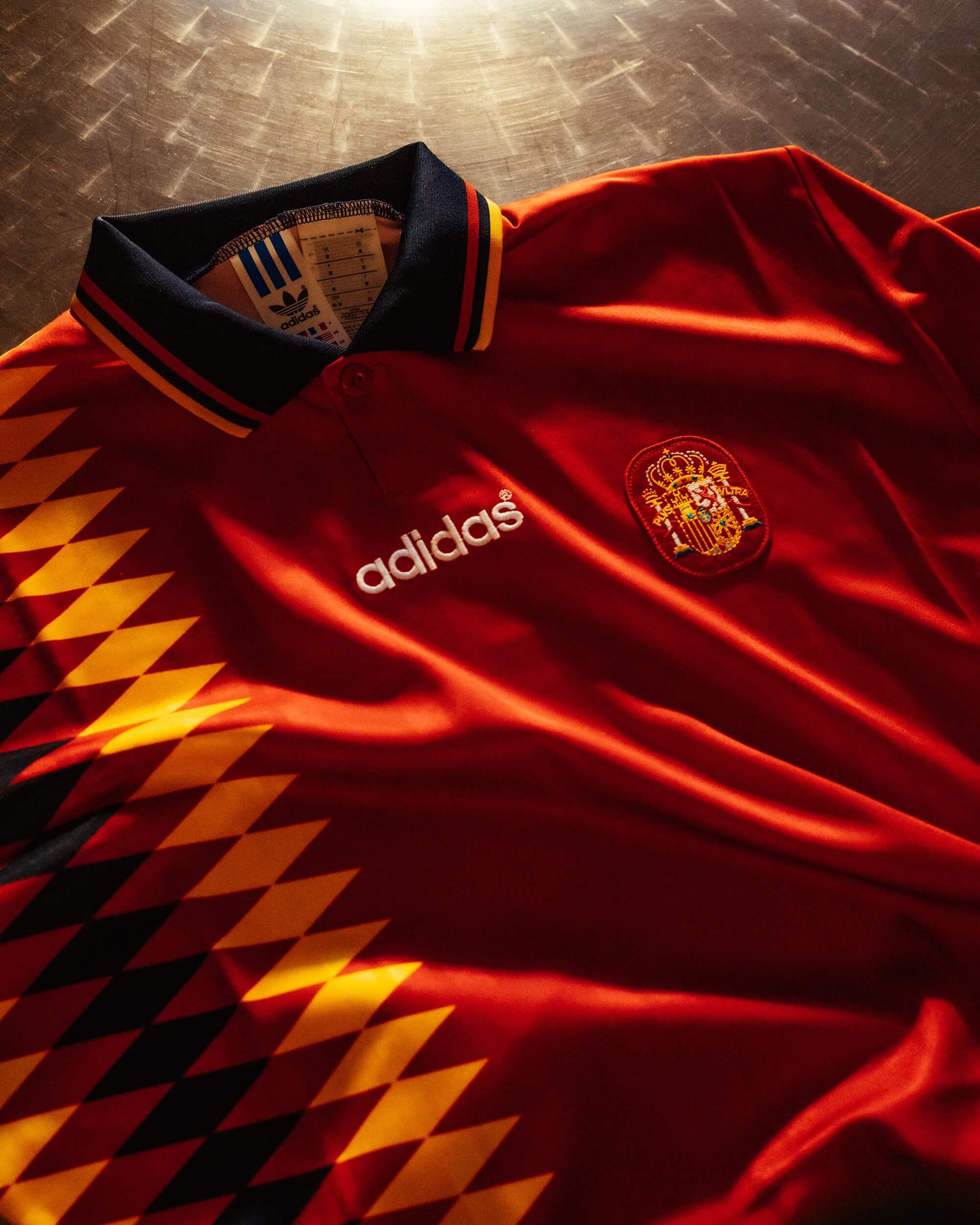 Adidas Coleção Copa do Mundo Retrô Espanha