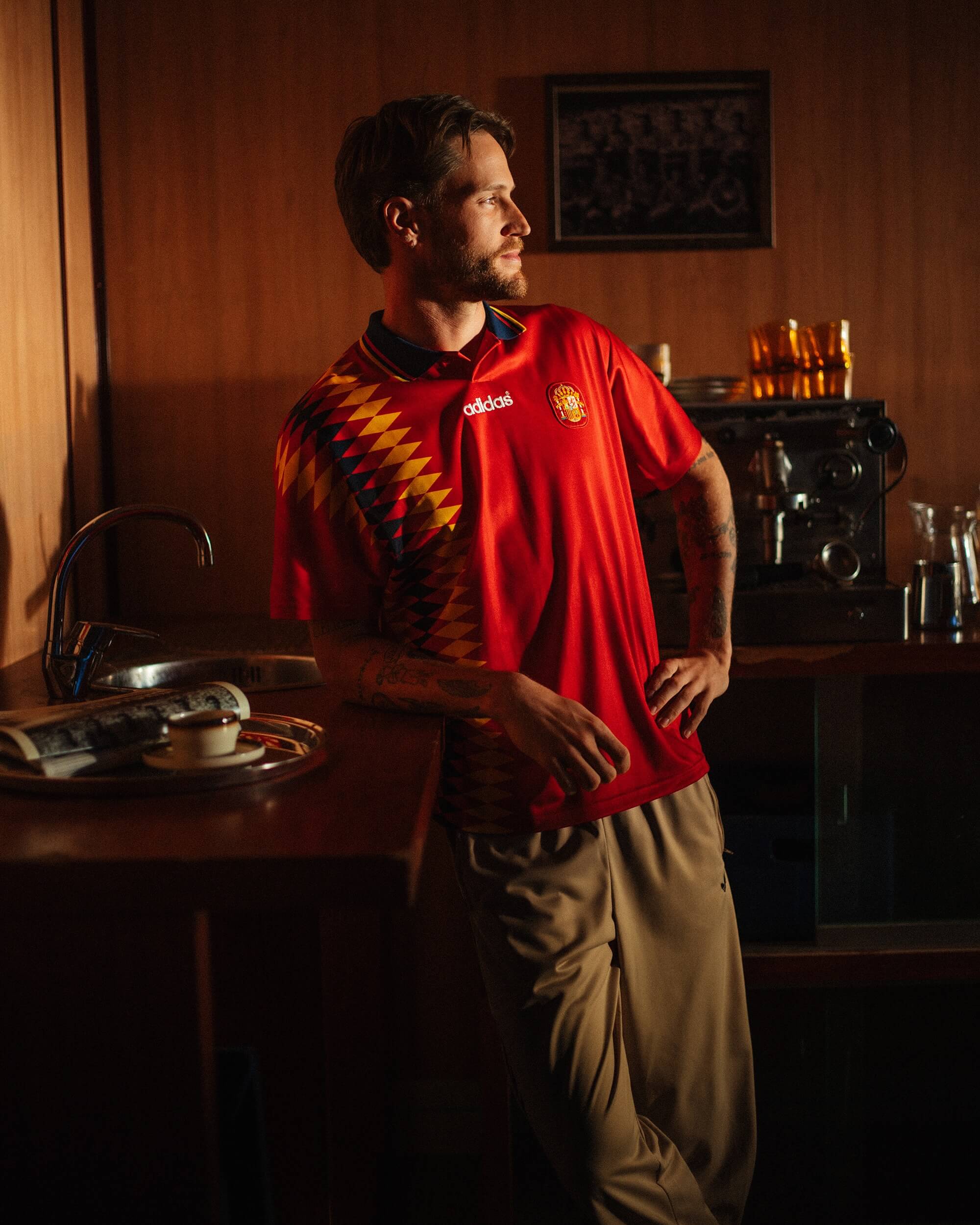 Adidas Coleção Copa do Mundo Retrô Espanha