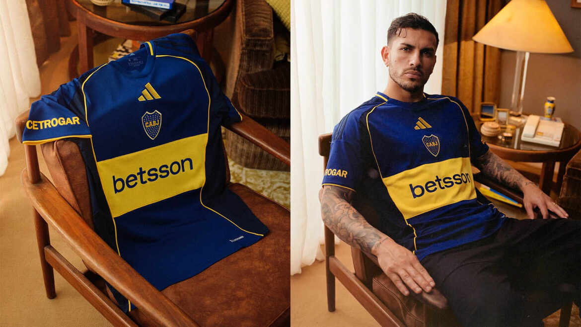 Camisa especial do Boca Juniors 2001 adidas