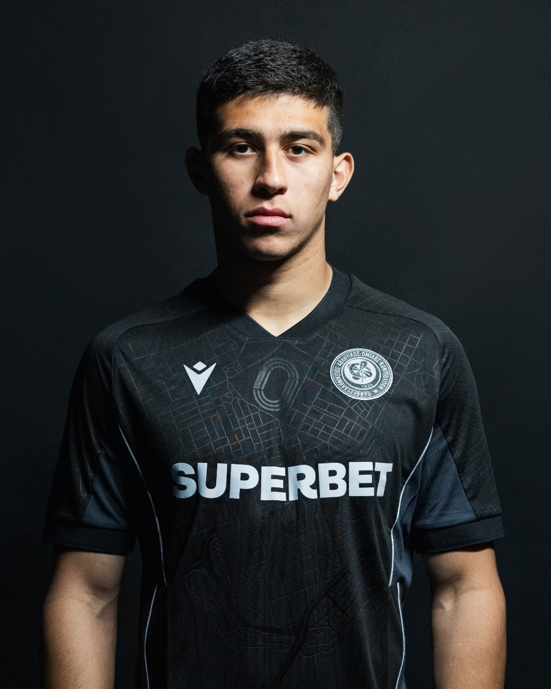 camisa reserva do PAOK FC 2026-2027 macron