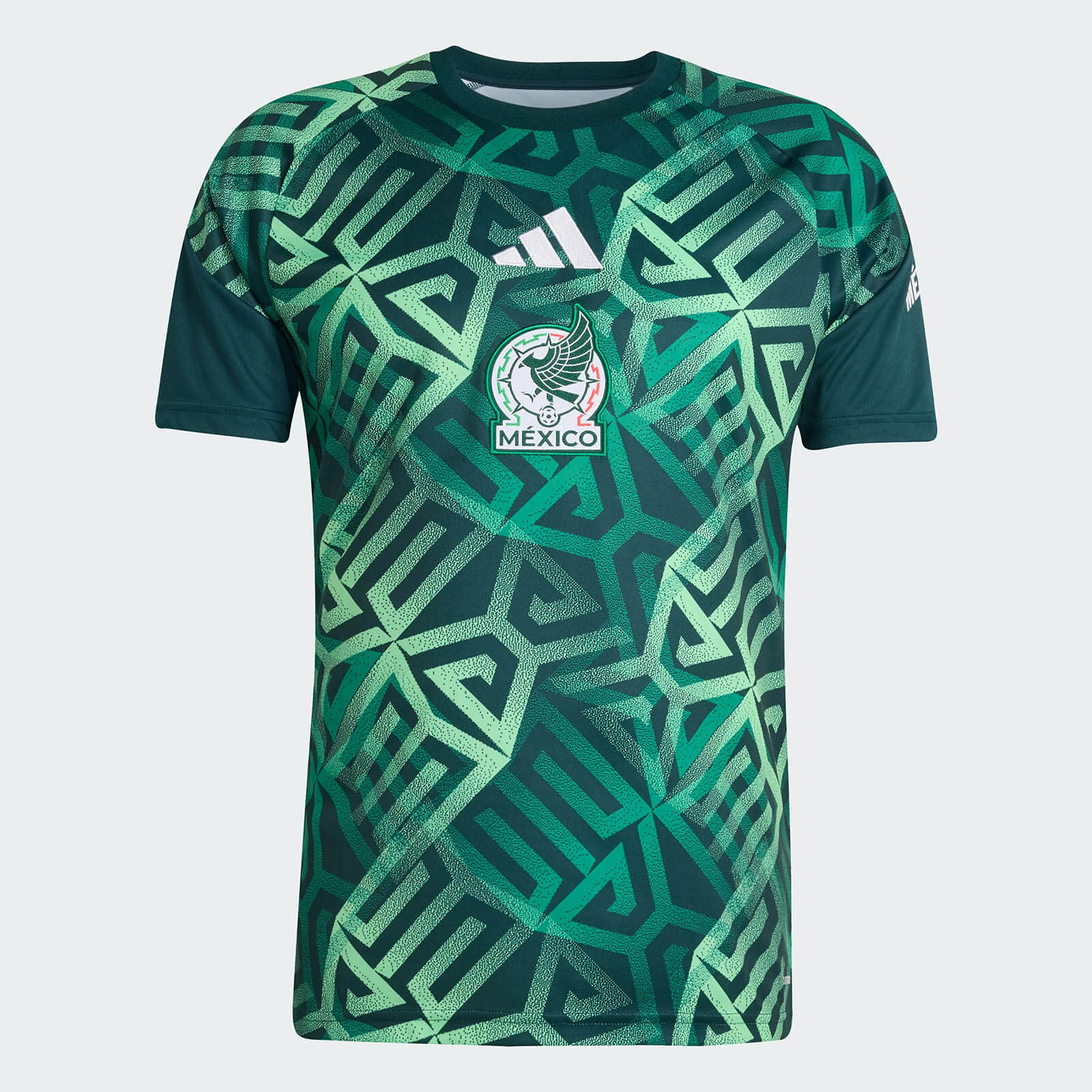 Camisa pré-jogo do México 2026-2027 adidas