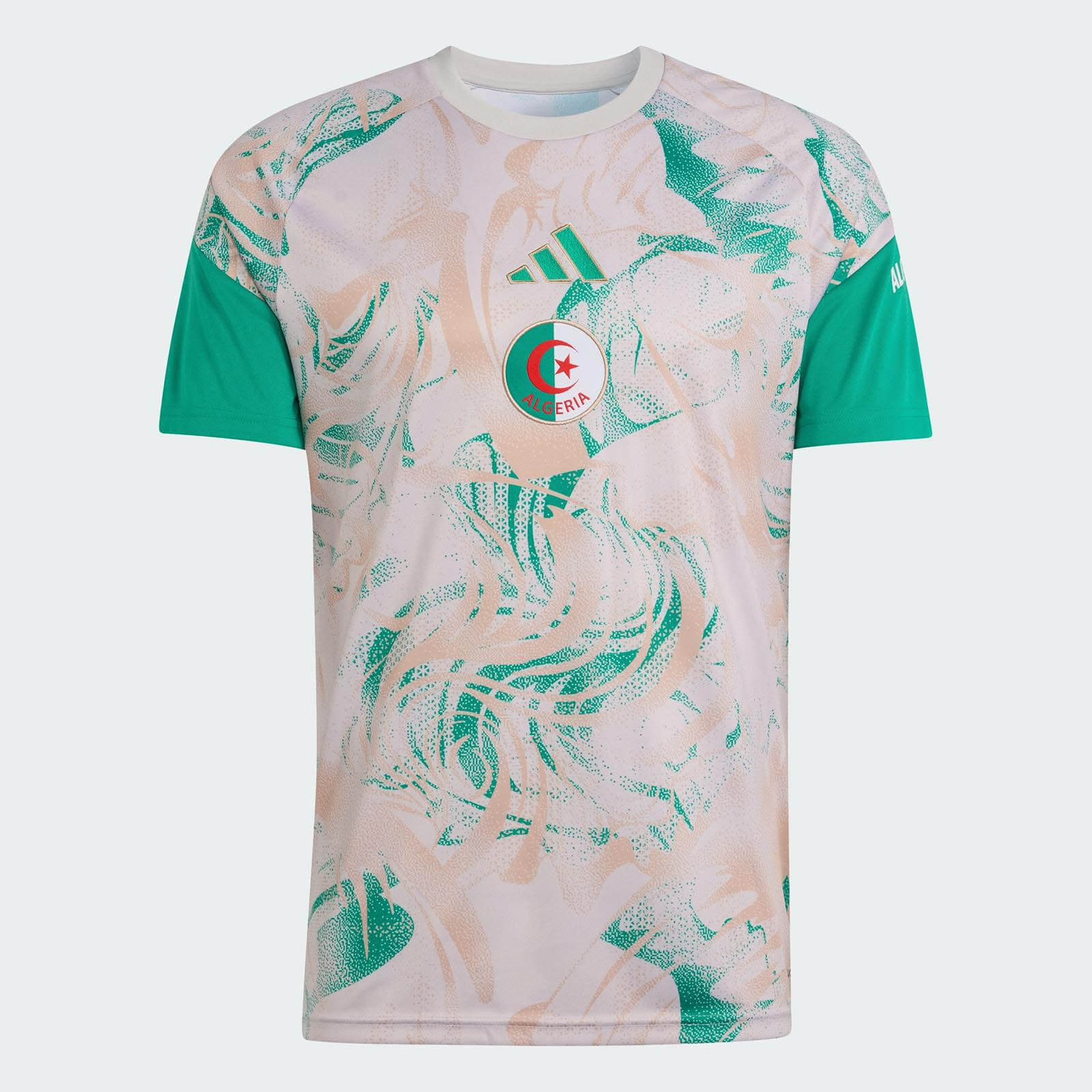 Camisa pré-jogo da Argélia 2026-2027 adidas