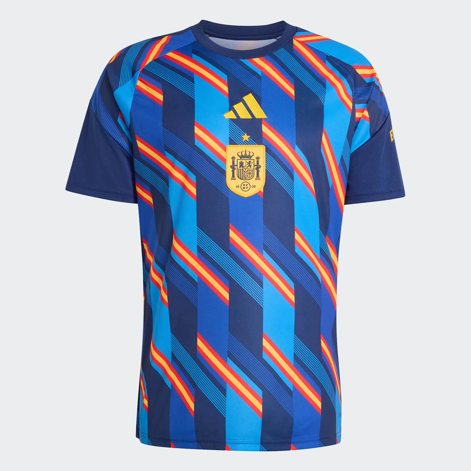 Camisa pré-jogo da Espanha 2026-2027 adidas