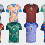 Camisas pré-jogo da adidas Copa do Mundo 2026