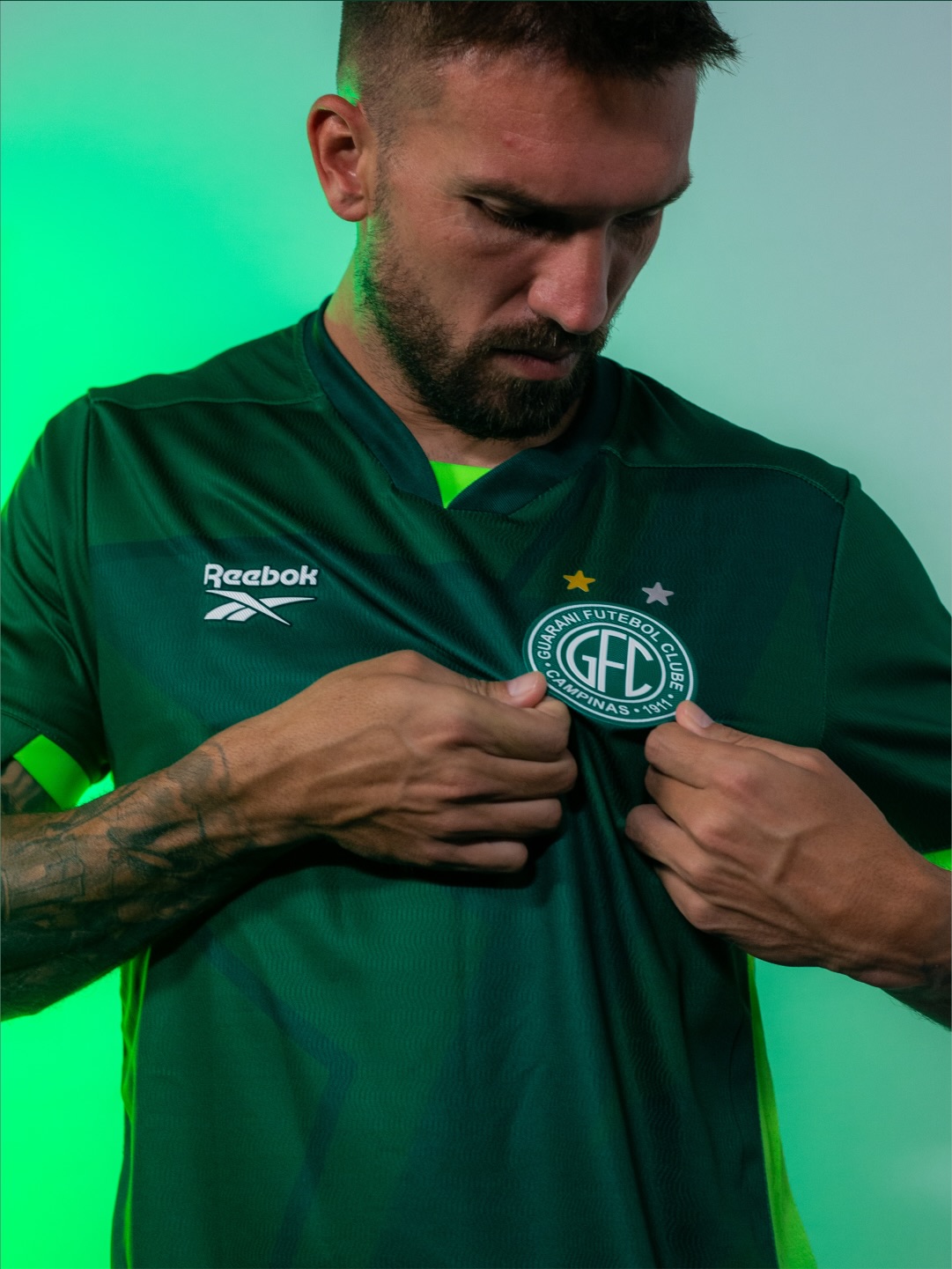 Camisas do Guarani 2026-2027 Reebok