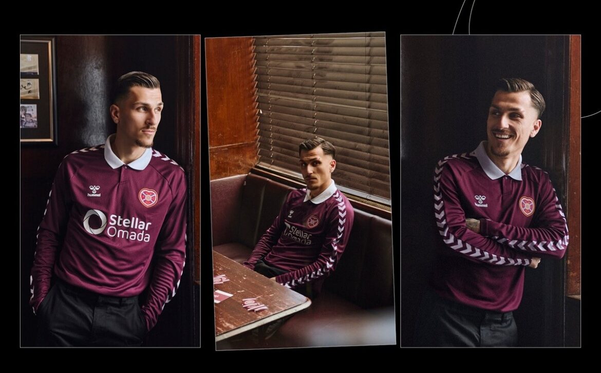 camisa titular hearts 2026-2027 hummel