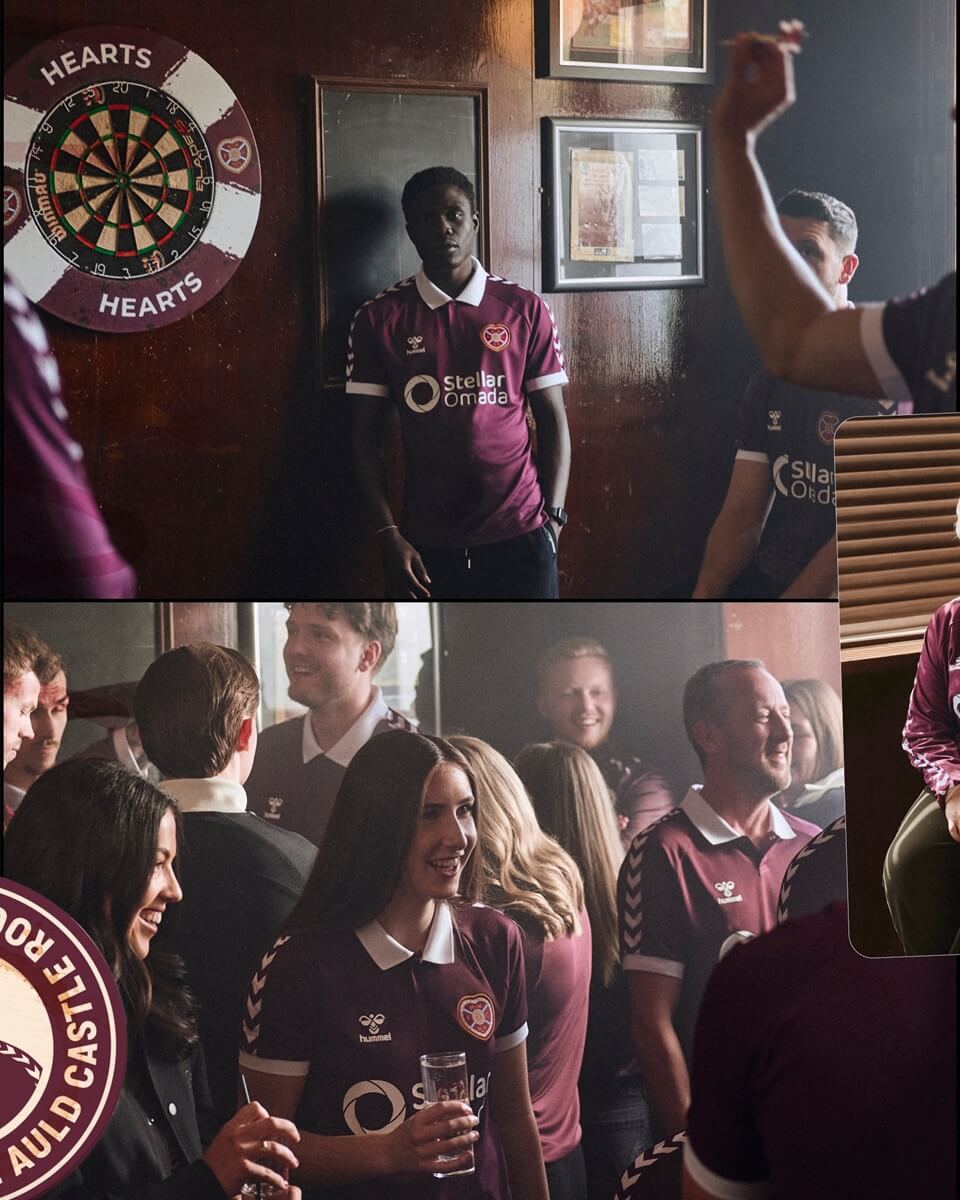 camisa titular hearts 2026-2027 hummel