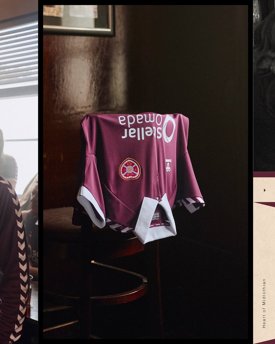 camisa titular hearts 2026-2027 hummel