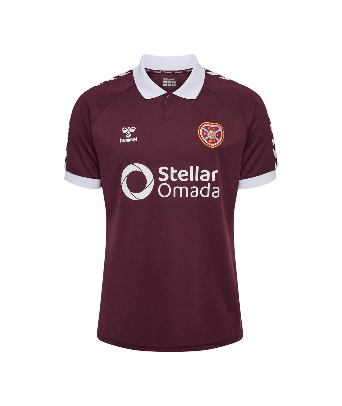 camisa titular hearts 2026-2027 hummel