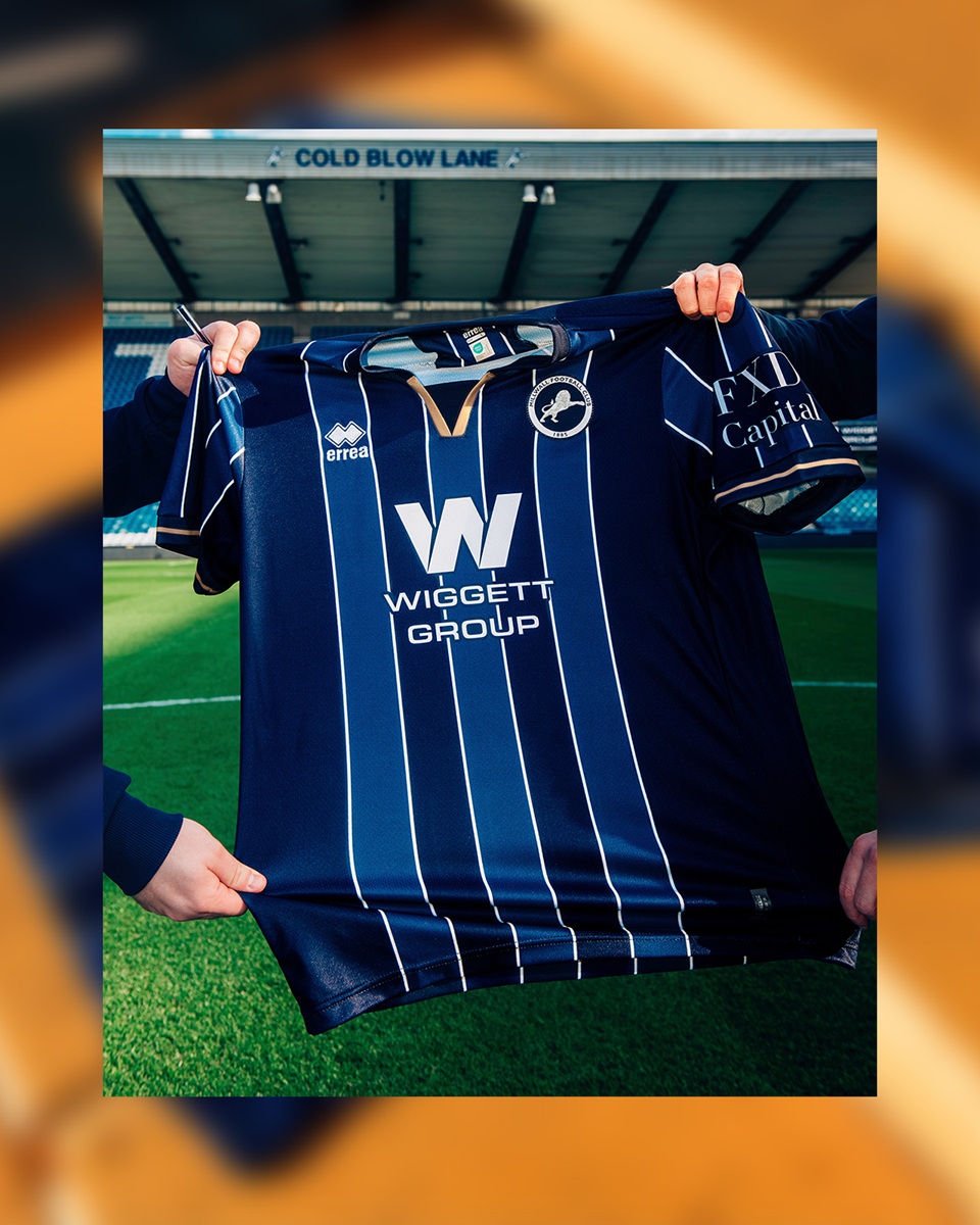 camisa titular millwall 2026-2027 Erreà