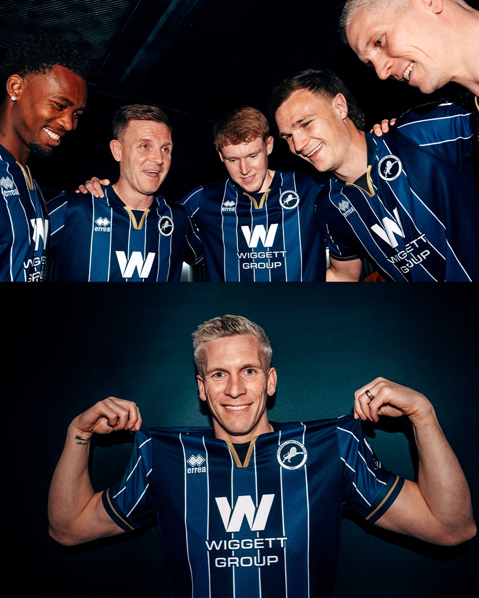 camisa titular millwall 2026-2027 Erreà