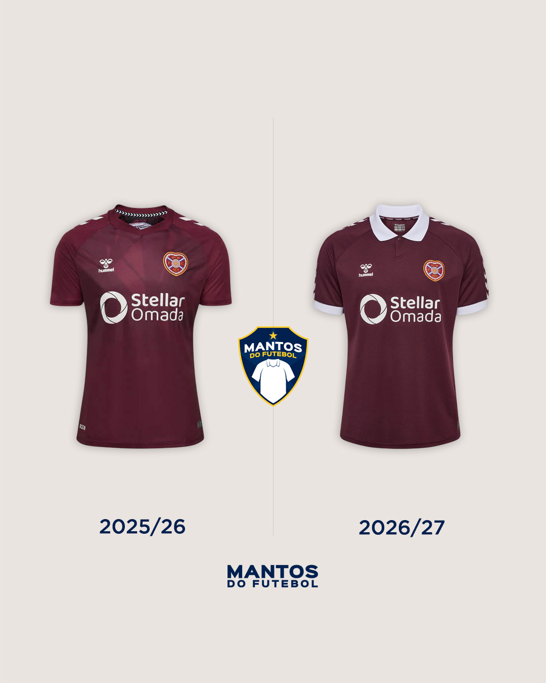 Camisa-titular-do-Hearts-2026-2027-Hummel-Antes-e-Depois