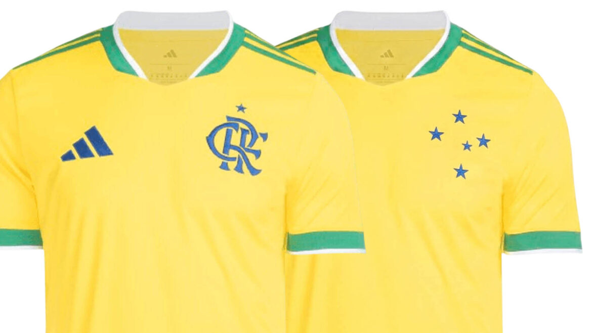 Camisas amarela adidas Copa 2026