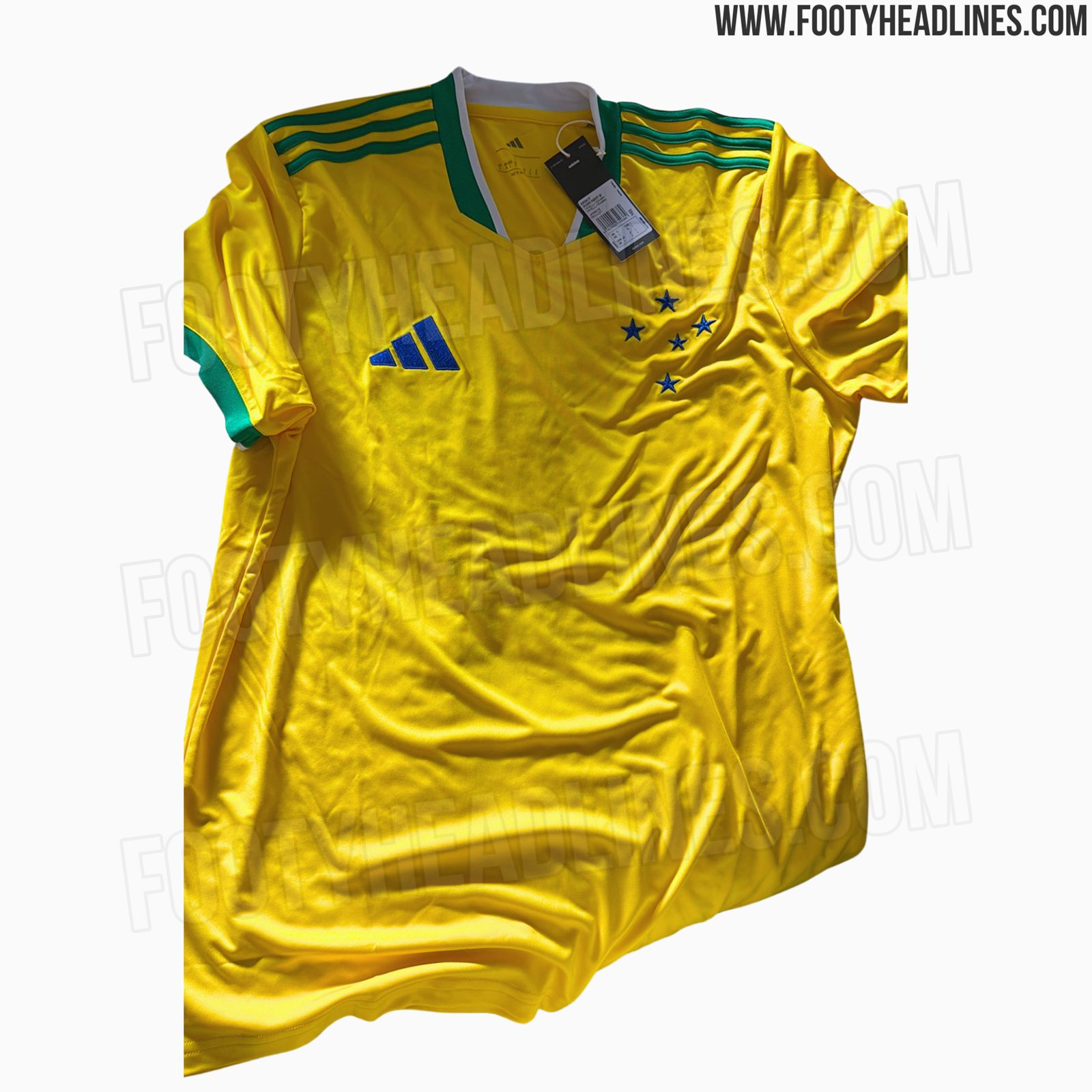 Camisa amarela do Cruzeiro Copa 2026 adidas