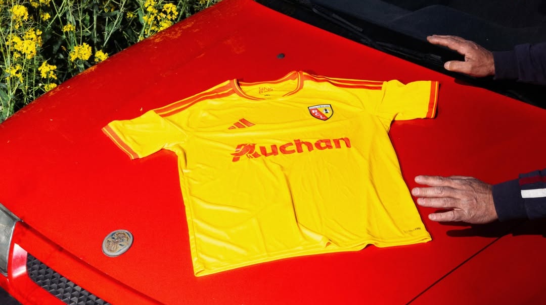 camisa titular rc lens 2026-2027 adidas