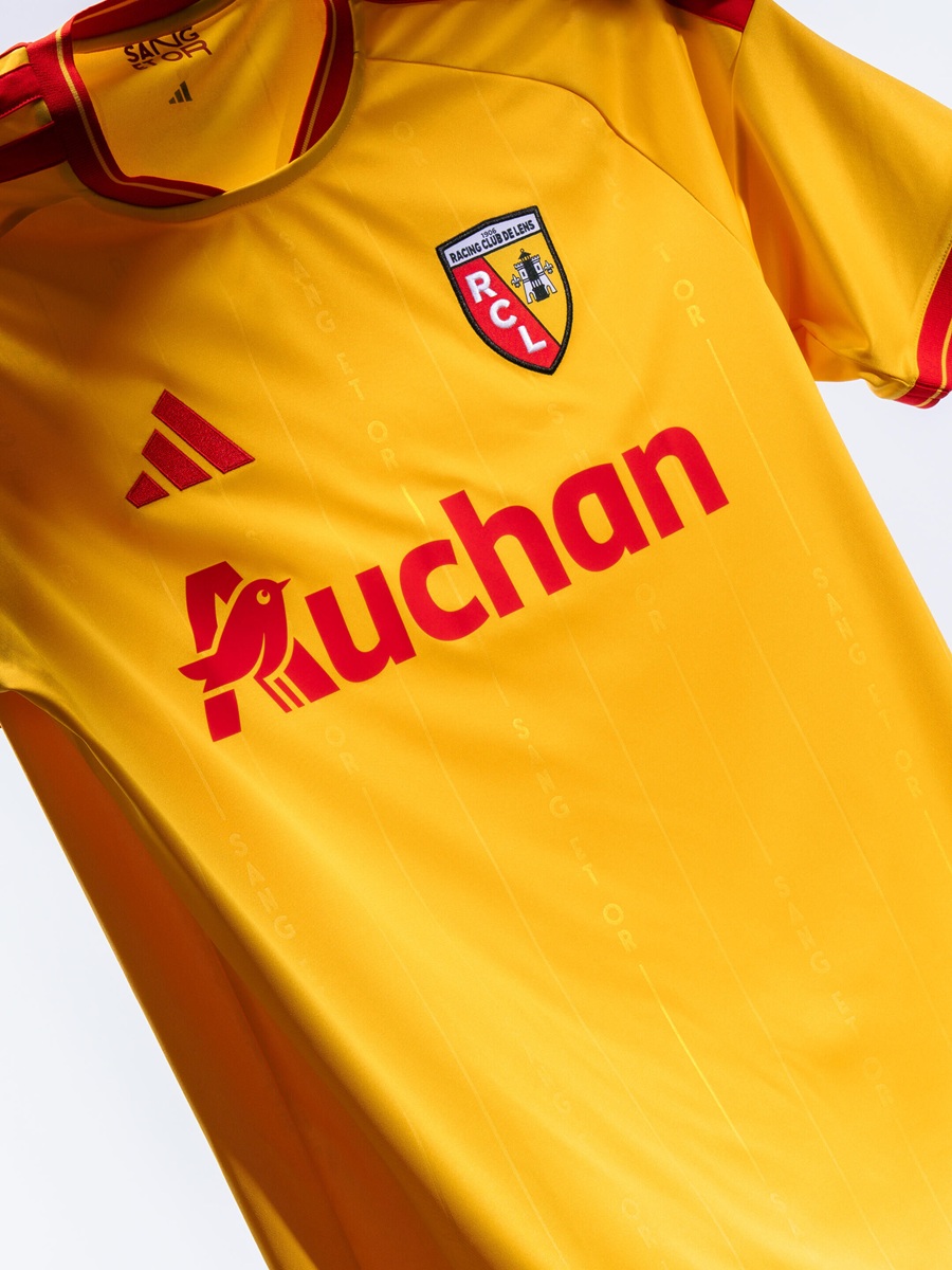 camisa titular rc lens 2026-2027 adidas