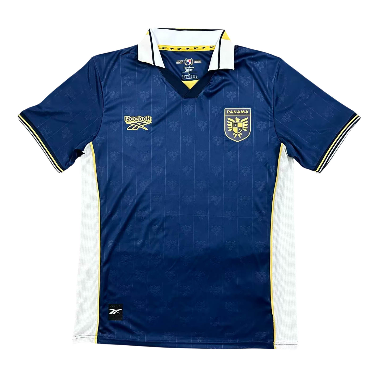 Camisa reserva azul-marinho do Panamá Copa 2026 Reebok