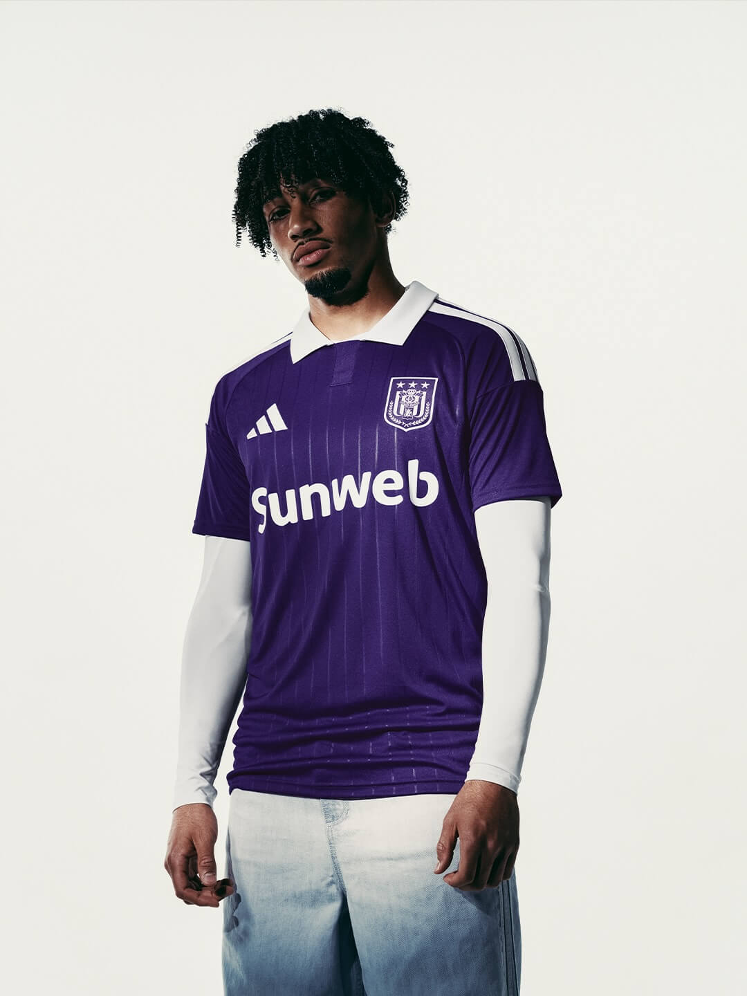 Camisa titular do Anderlecht 2026-2027 adidas