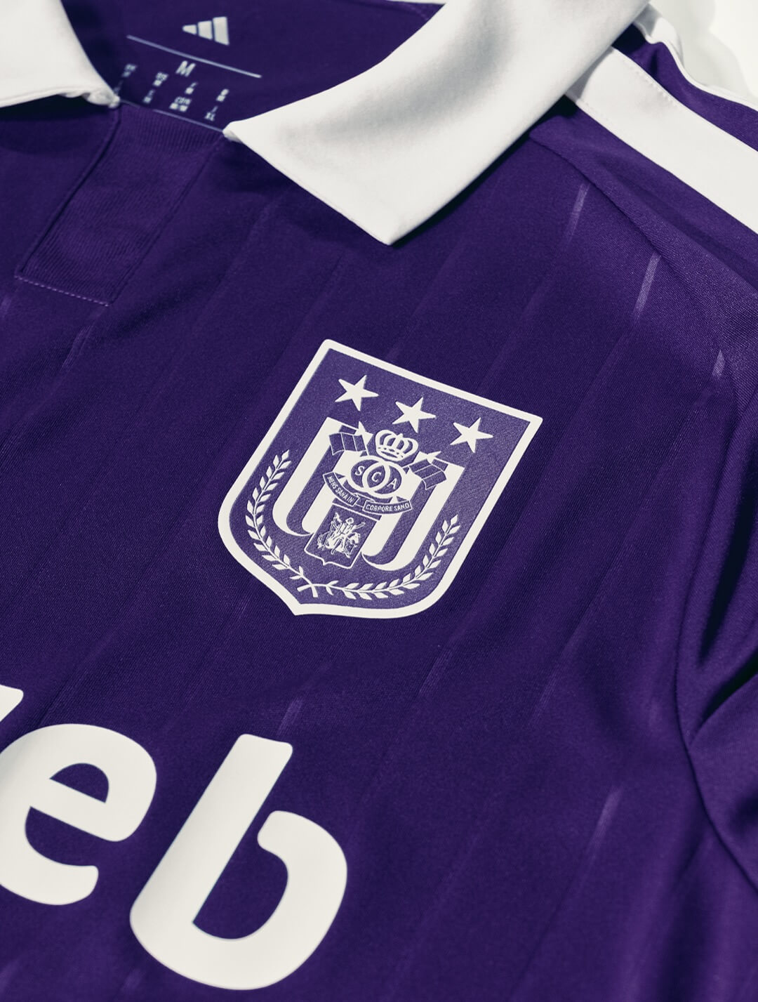 Camisa titular do Anderlecht 2026-2027 adidas