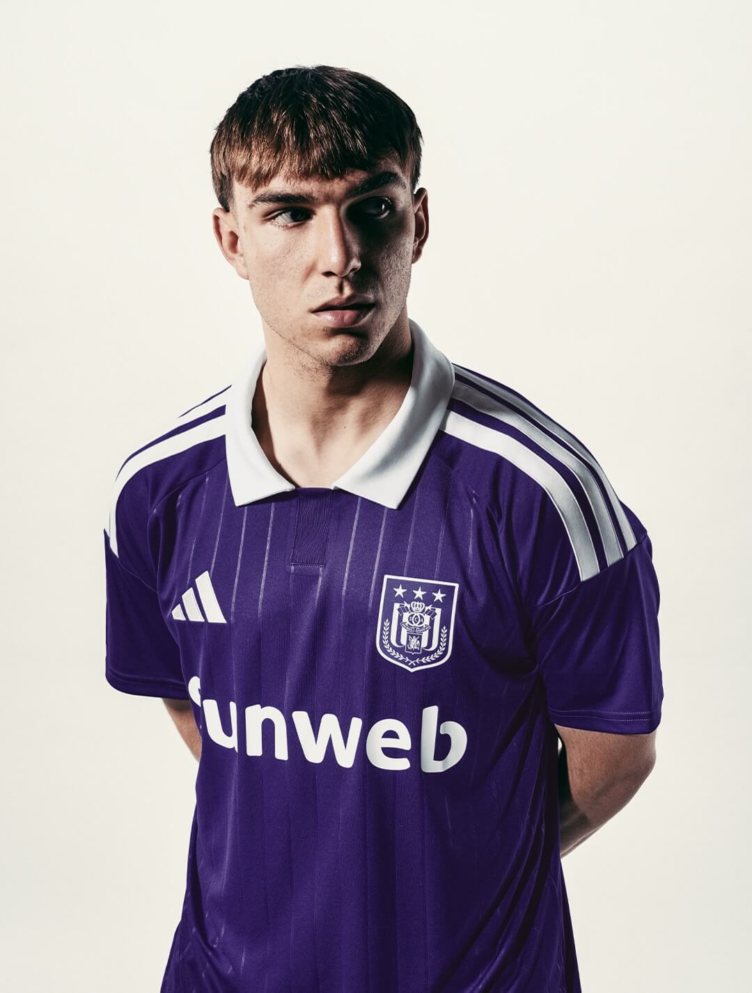 Camisa titular do Anderlecht 2026-2027 adidas