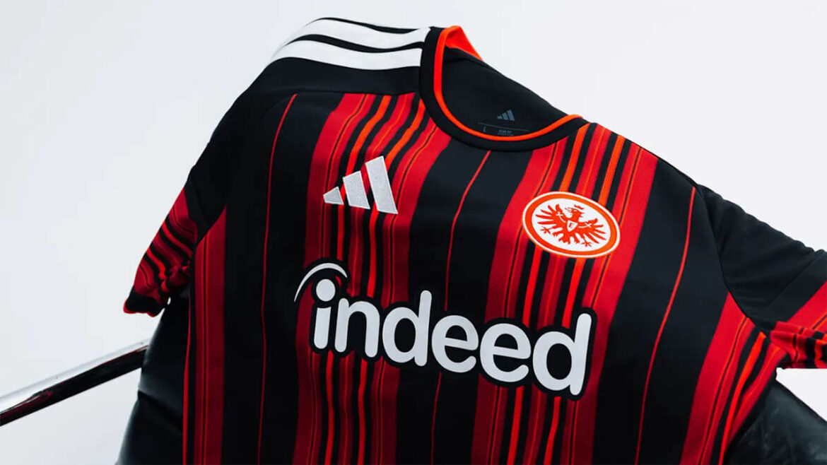 Camisa titular do Eintracht Frankfurt 2026-2027 adidas a