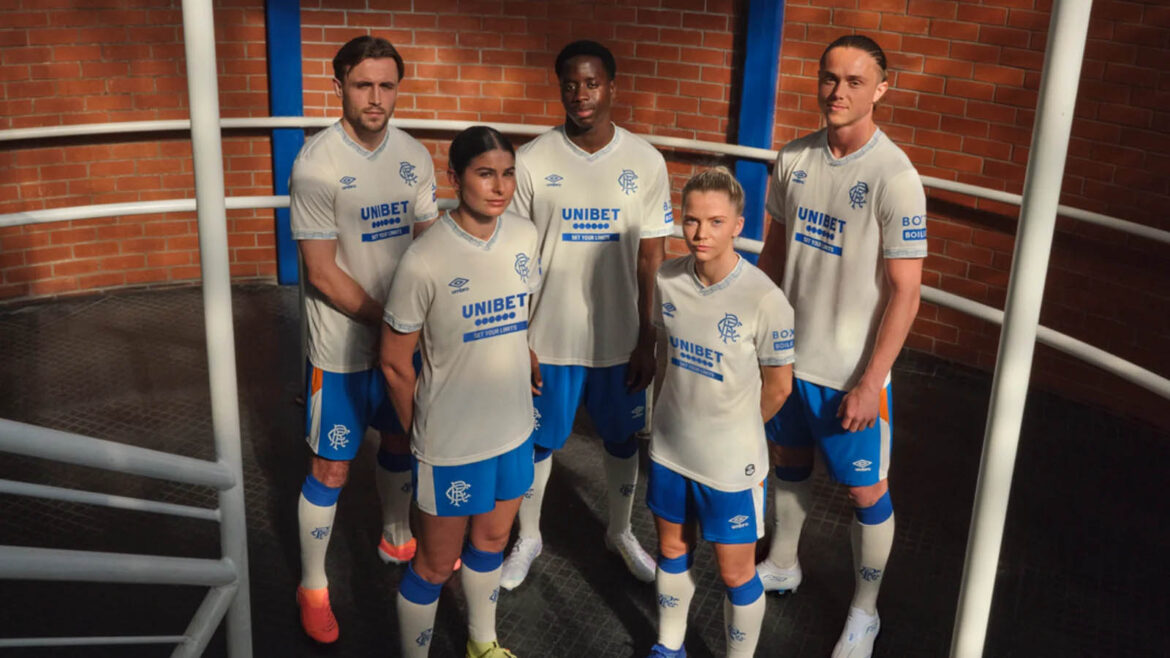 Camisa reserva do Rangers FC 2026-2027 Umbro