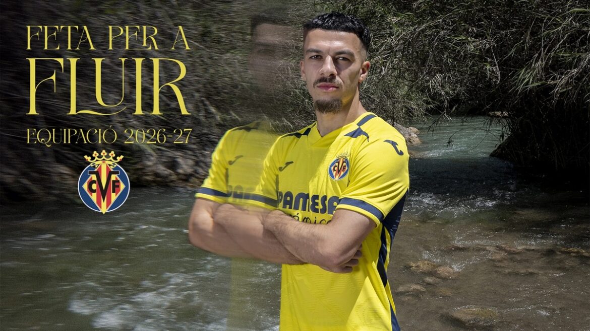 Camisa titular villarreal 2026-2027 joma