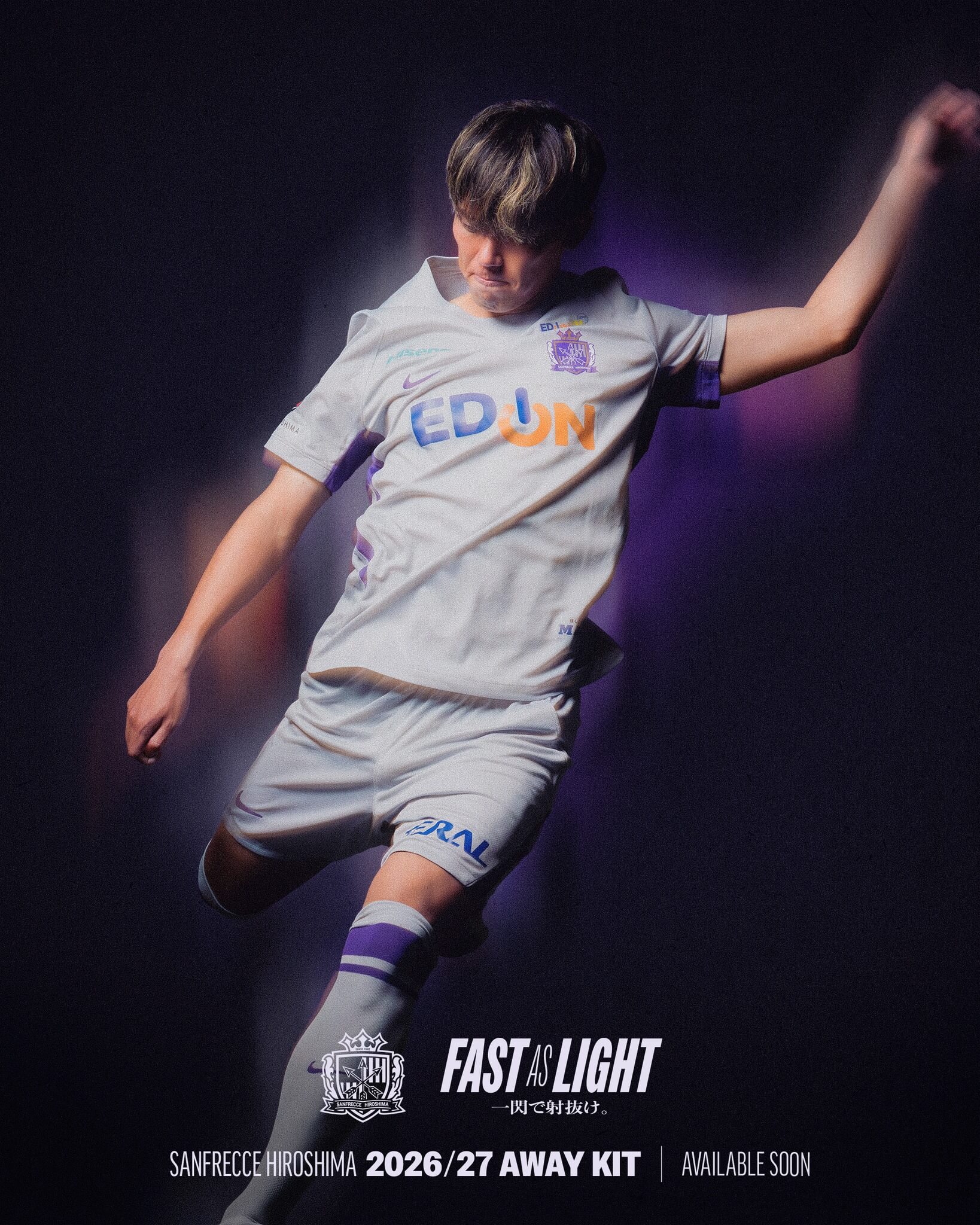 Camisas do Sanfrecce Hiroshima 2026-2027 Nike