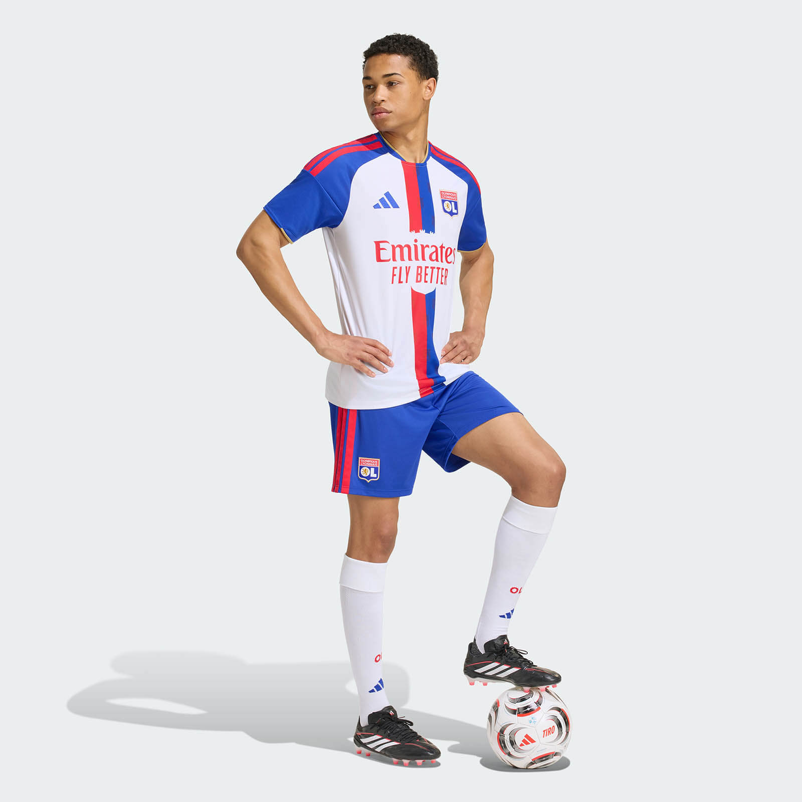 Camisa titular do Olympique de Lyon 2026-2027 adidas