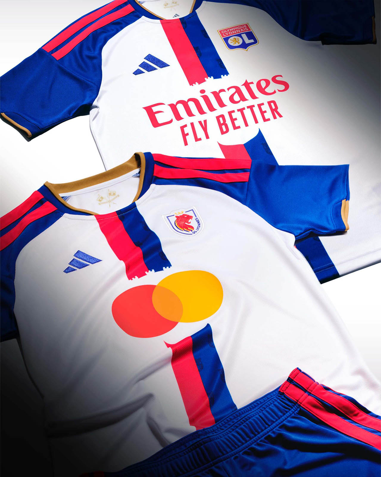 Camisa titular do Olympique de Lyon 2026-2027 adidas