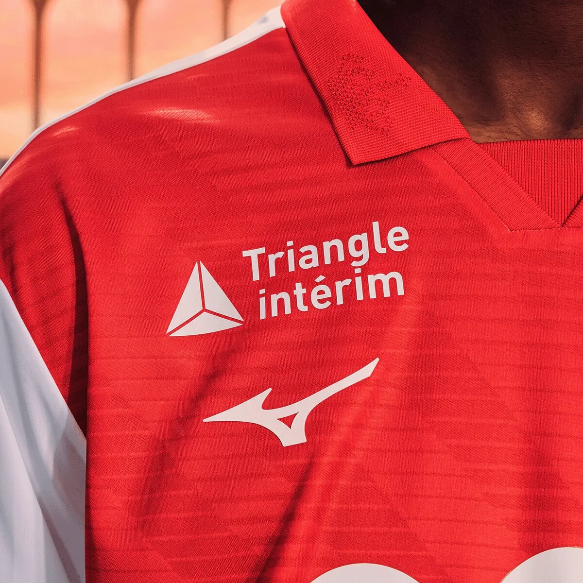 camisa titular as monaco 2026-2027 mizuno