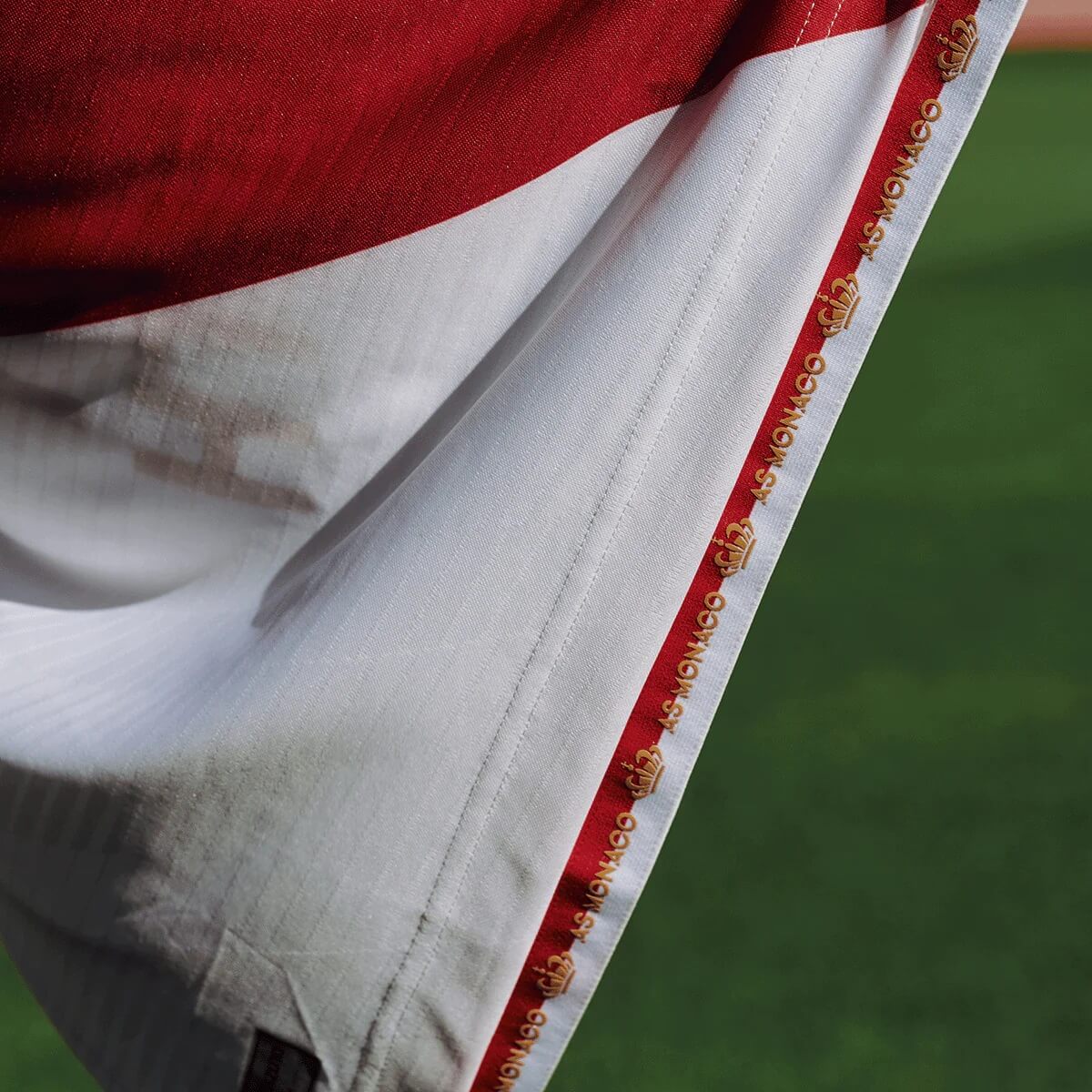 camisa titular as monaco 2026-2027 mizuno