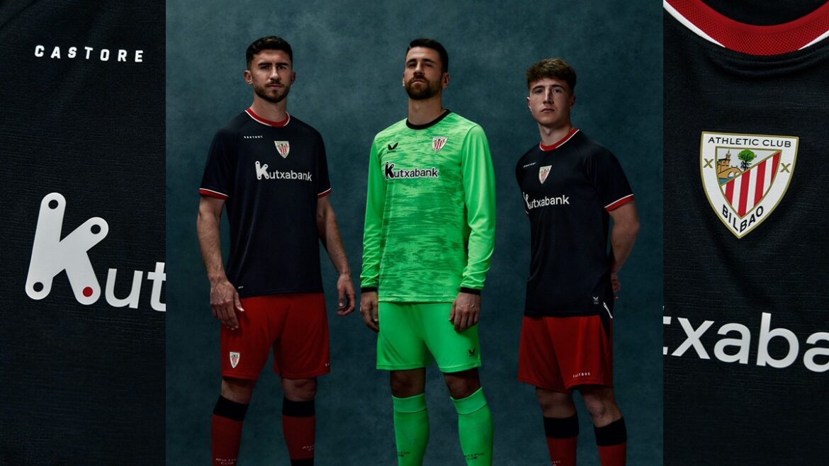 Camisa reserva do Athletic Bilbao 2026-2027 Castore
