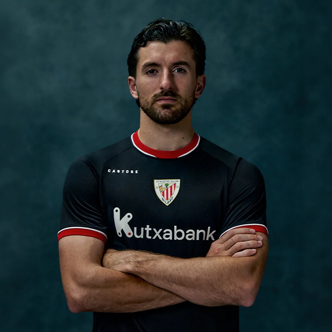 Camisa reserva do Athletic Bilbao 2026-2027 Castore