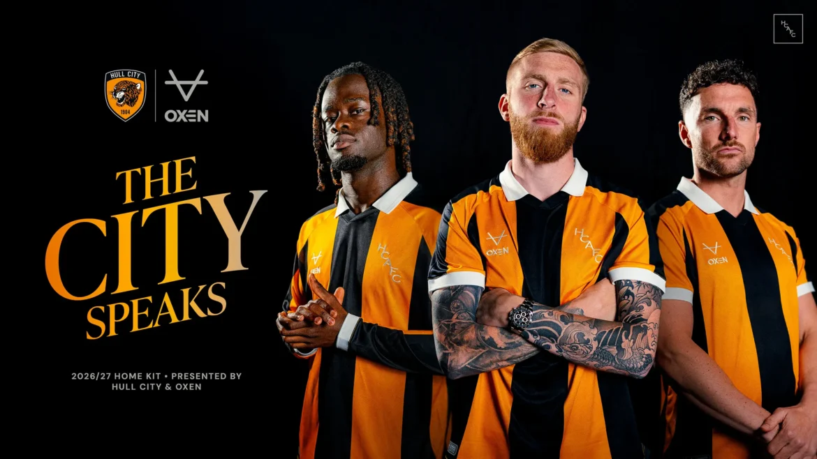 camisa titular hull city 2026-2027 oxen sports