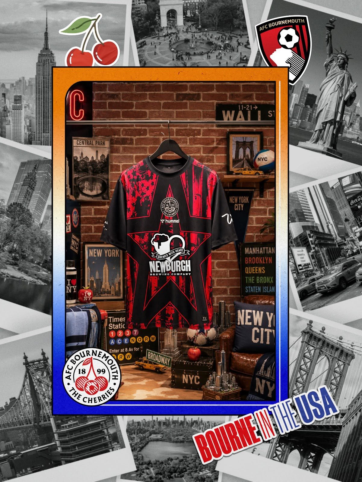 Bournemouth camisa Copa 2026