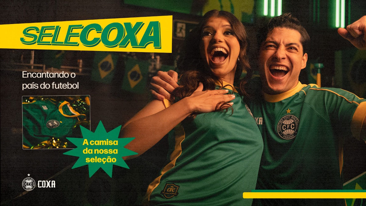 camisa coritiba copa do mundo