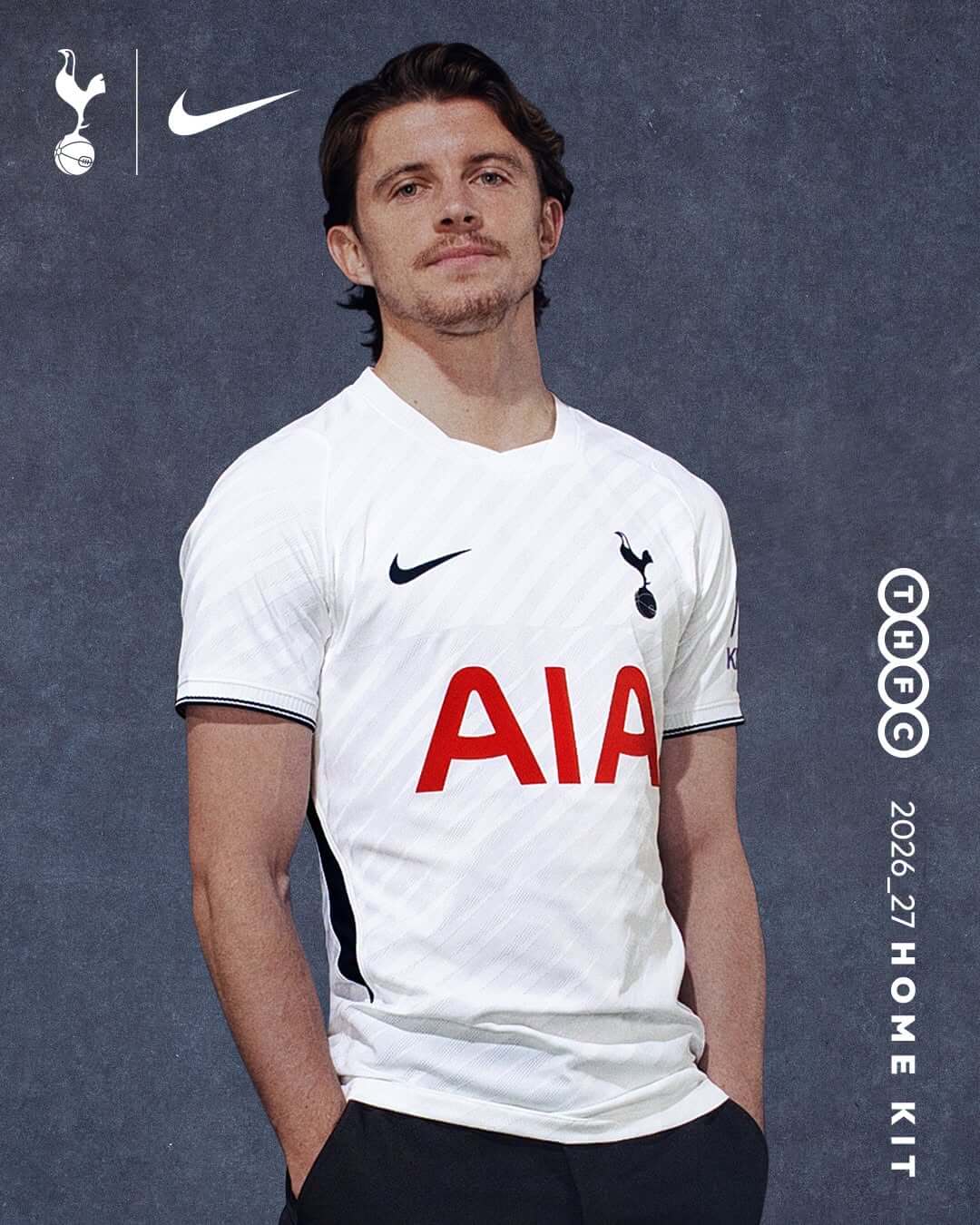 Camisa titular do Tottenham 2026-2027 Nike