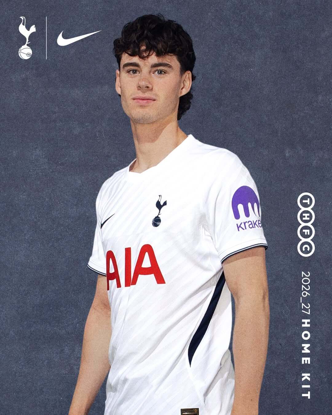 Camisa titular do Tottenham 2026-2027 Nike