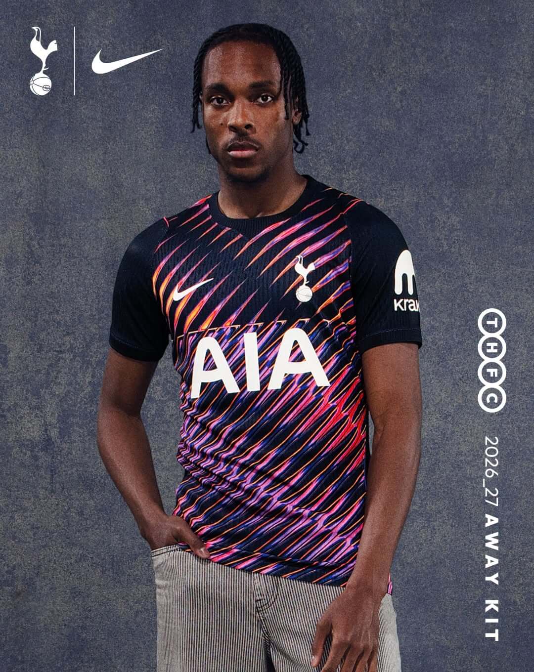 Camisa reserva do Tottenham 2026-2027 Nike